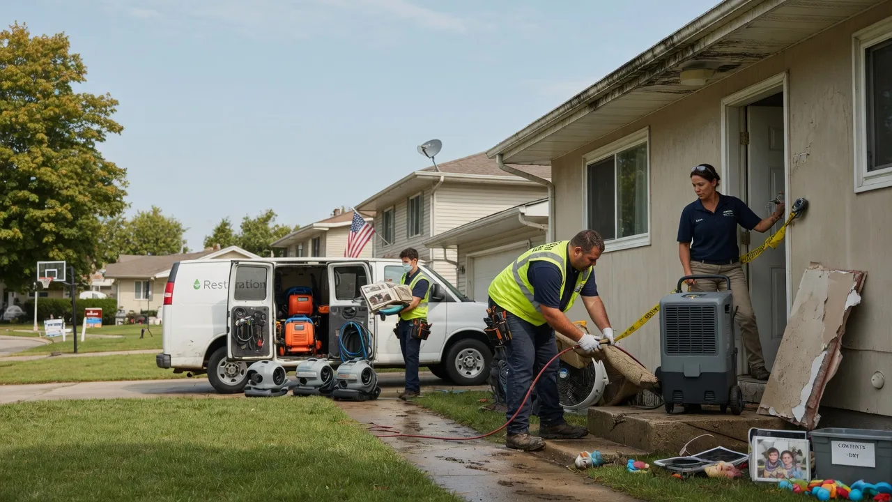 Water Damage Restoration in Columbiaville, MI near me